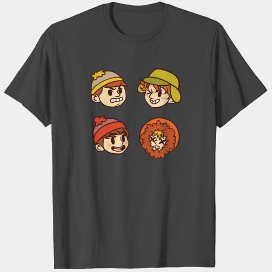south park boys chibi heads T Shirts
