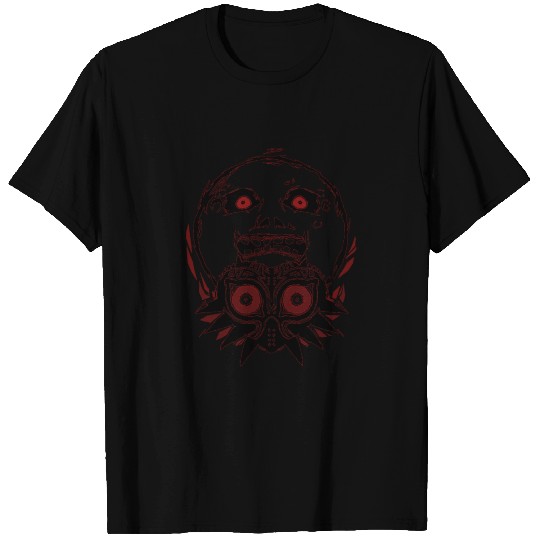 Majora's mask - Black T Shirts
