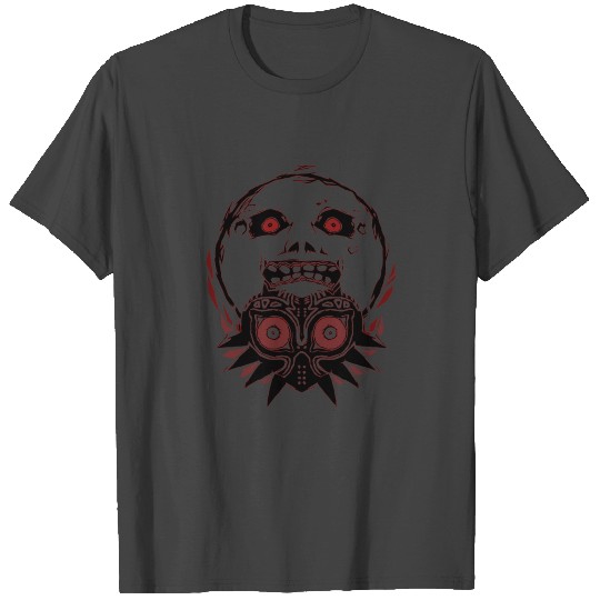 Majora's mask - Black T Shirts