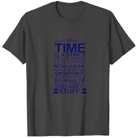 DOCTOR WHO TYPOGRAPHY T Shirts Doc Dr BBC Tardis Ti