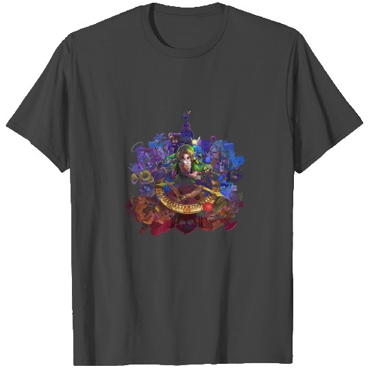 The Legend of Zelda Majora's Mask 3D Artwork #3 Fu T Shirts