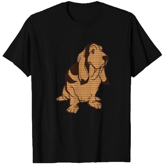 Henry the Houndstooth Hound T Shirts