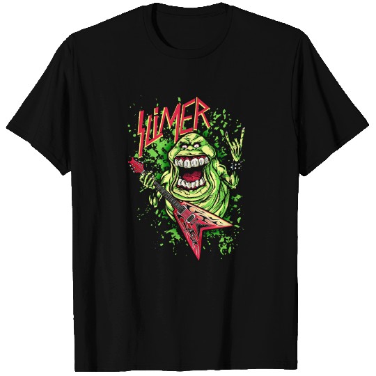 SLIMER THRASHIN' MAD!!! T Shirts