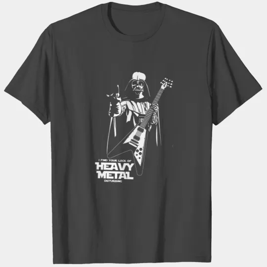 Funny Darth Vader Heavy Metal T Shirts