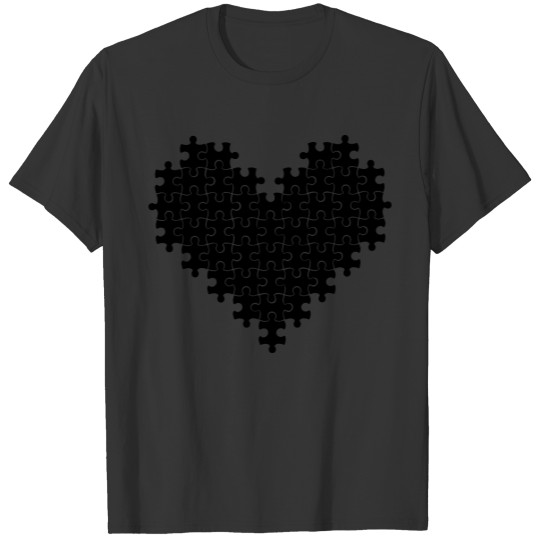 Puzzle Heart T-shirt