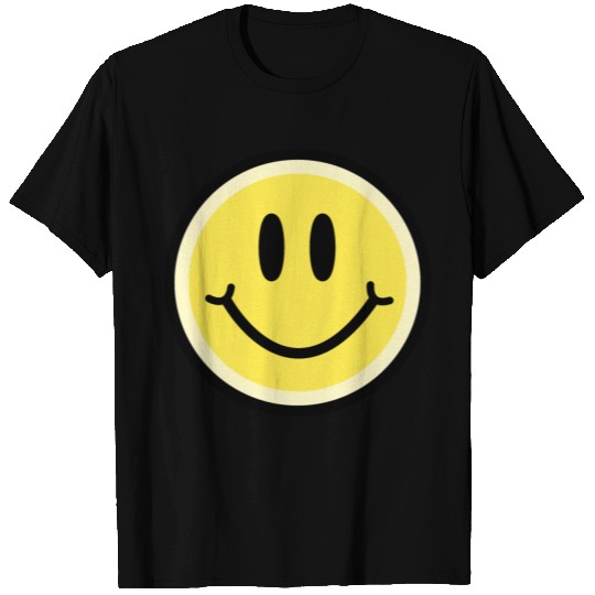 Smiley Face Emoticon (Yellow) T Shirts