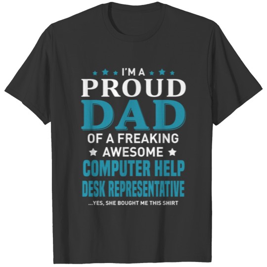 Computer Help Desk Representative T Shirts