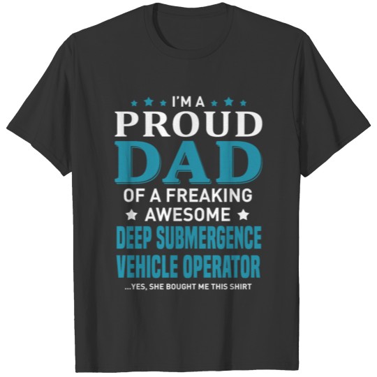 Deep Submergence Vehicle Operator T-shirt