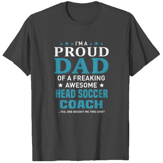 Head Soccer Coach T Shirts