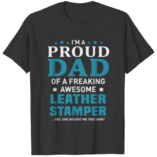 Leather Stamper T Shirts