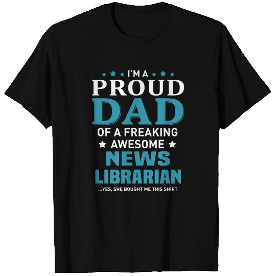 News Librarian T Shirts