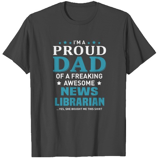 News Librarian T Shirts