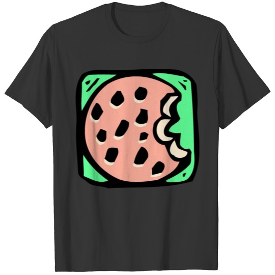 Food and drink icon cookie T-shirt