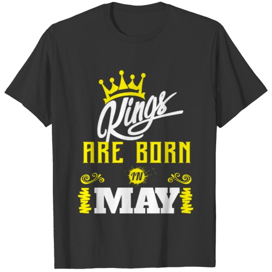 Kings Are Born In January T-shirt