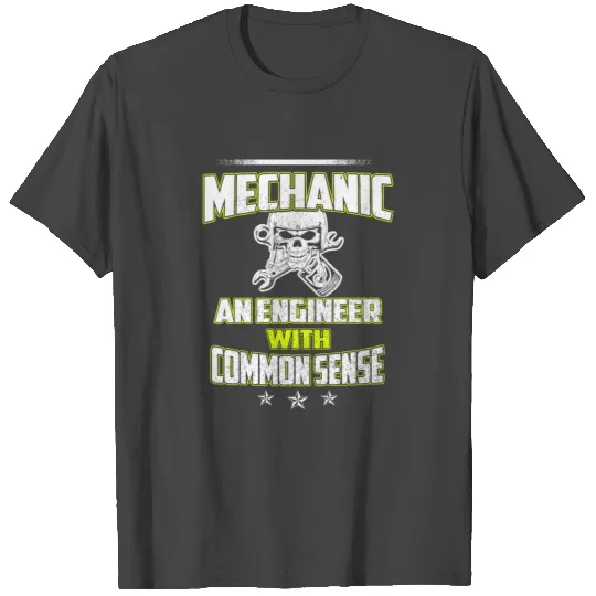 funny mechanic, mechanic, aircraft mechanic, engin T Shirts