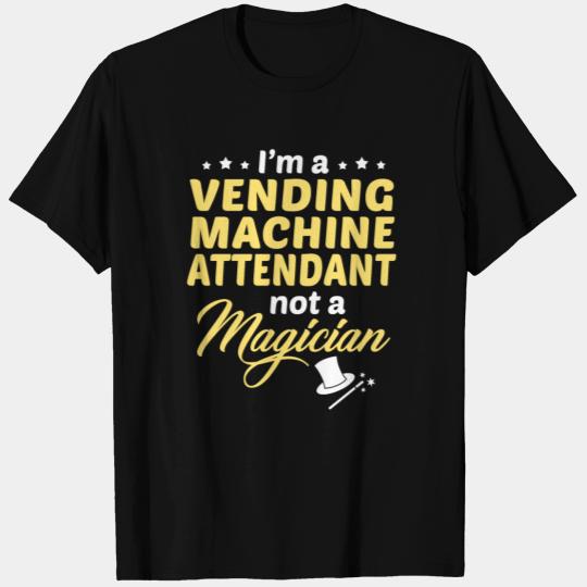Vending Machine Attendant T Shirts