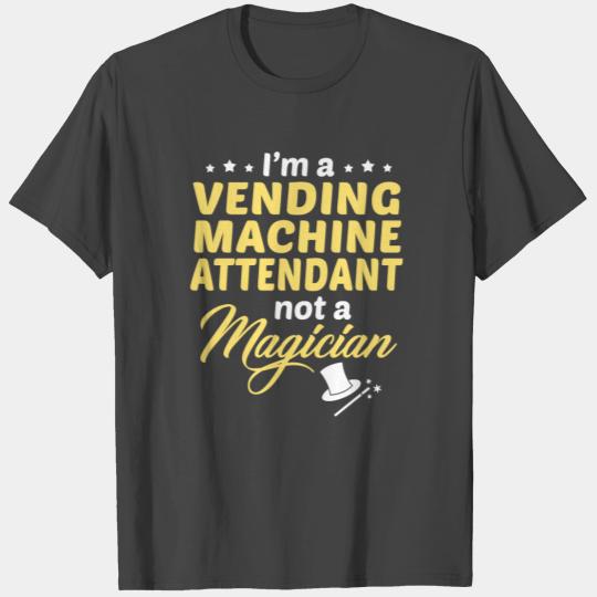 Vending Machine Attendant T Shirts