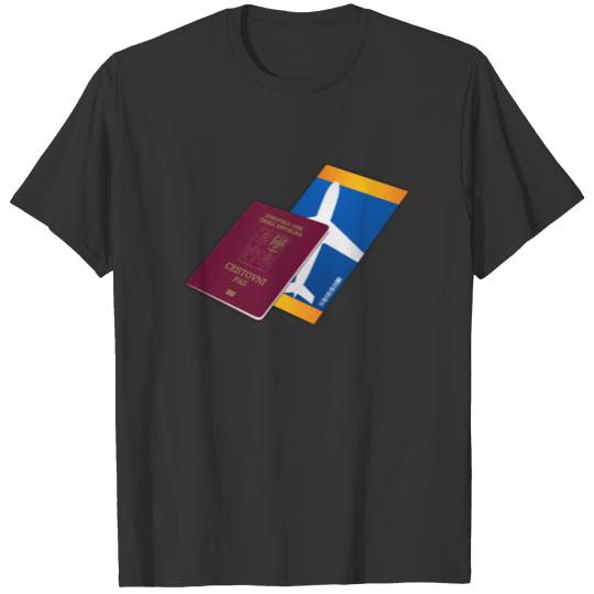 Czech passport T Shirts
