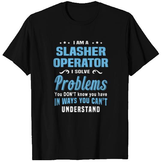 Slasher Operator T Shirts