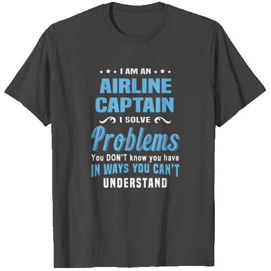 Airline Captain T Shirts