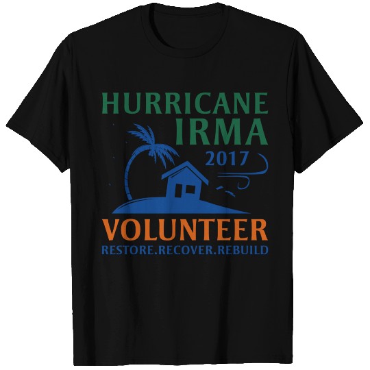 Hurricane Irma Volunteer T Shirts