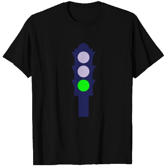 Traffic light (green) T Shirts