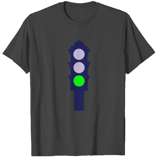 Traffic light (green) T Shirts
