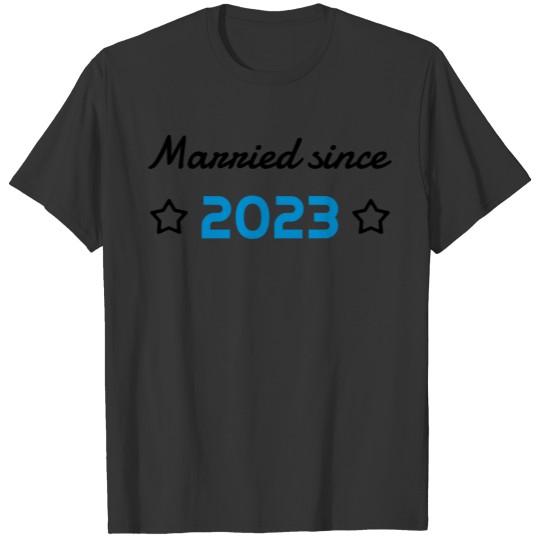 Marriage Mariage Wedding Anniversary 2023 T-shirt