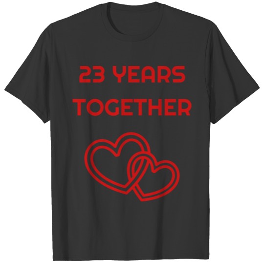 Marriage Mariage Wedding Anniversary 23 T-shirt