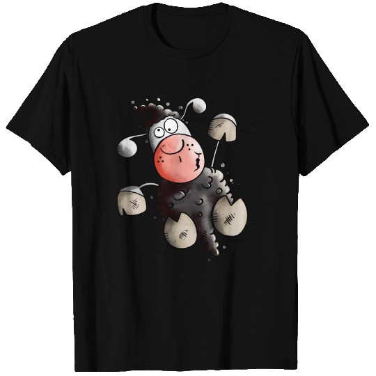 Hanging black sheep - Funny - Comic - Gift T Shirts
