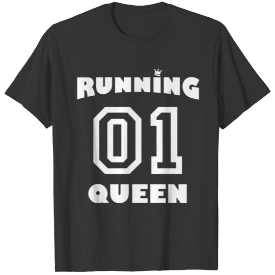 Running Queen - white T Shirts
