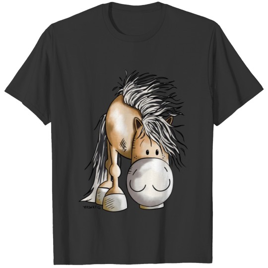 Funny Fjord Horse - Horses - Cartoon - Gift T-shirt