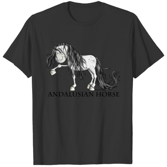 Happy Andalusian Horse - Pura Raza - Horses - Gift T Shirts