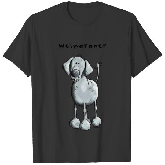 Blue Weimaraner - Dog - Cartoon - Gift T-shirt