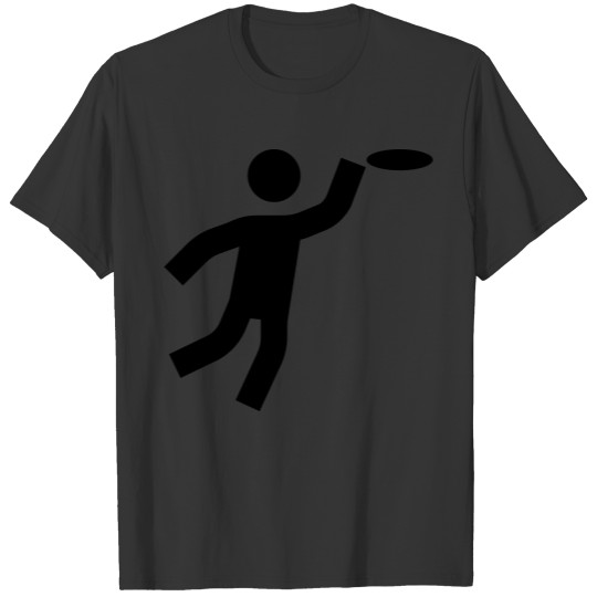 Frisbee Catch Icon T-shirt