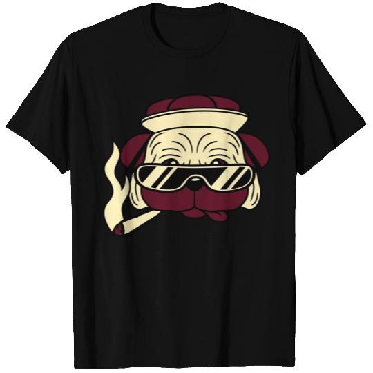 head face cool cigarette joint weed hemp smoking s T Shirts