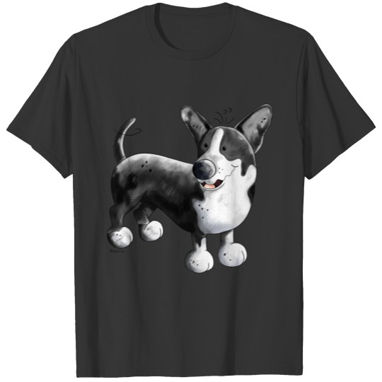 Fluffy Welsh Corgi Cardigan - Dog - Dogs - Gift T Shirts