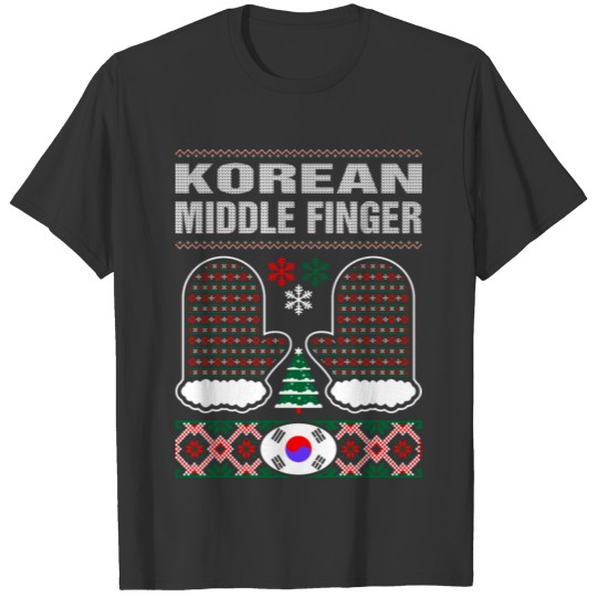 Korean Middle Finger T-shirt