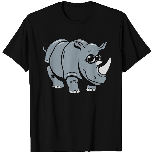 rhinoceros cute cute T Shirts
