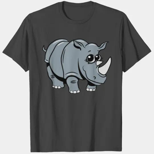 rhinoceros cute cute T Shirts