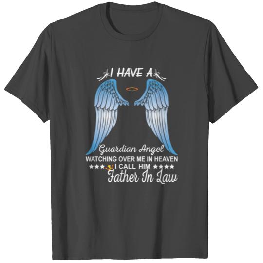My Father In Law Is My Guardian Angel T Shirts