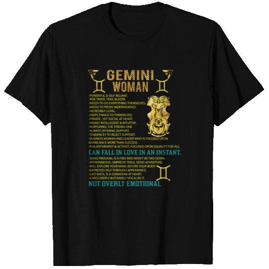 Gemini Woman T Shirts