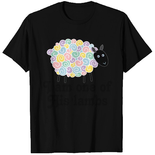 Christian Religious Lamb Kids T Shirts