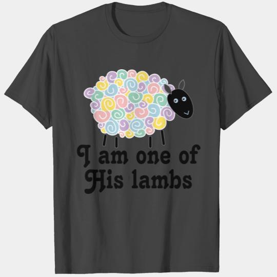 Christian Religious Lamb Kids T Shirts