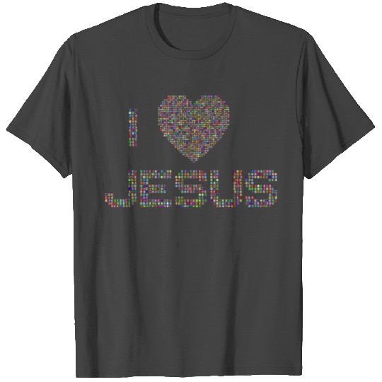 I Love Jesus 3 T Shirts