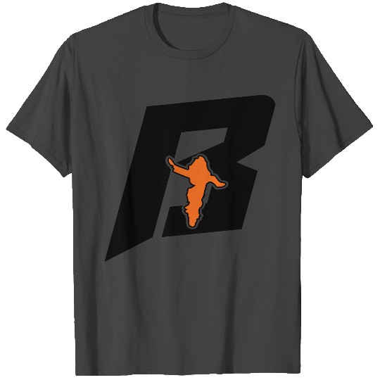 bike life apparel B logo T Shirts