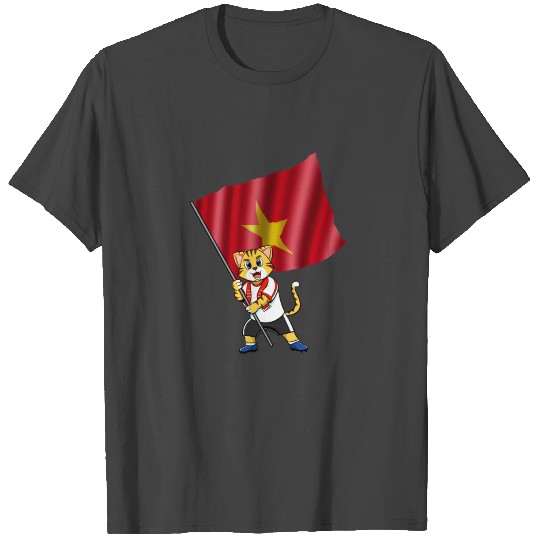 Vietnam fan cat T Shirts