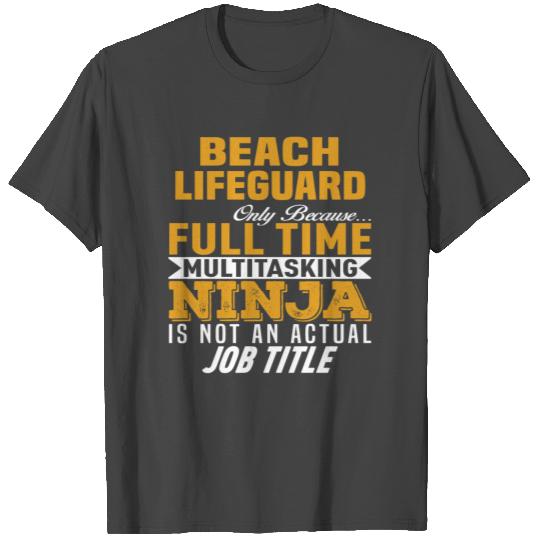 Beach Lifeguard T Shirts