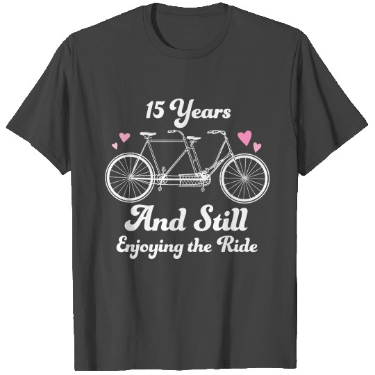 15th Anniversary His Hers Gift T Shirts