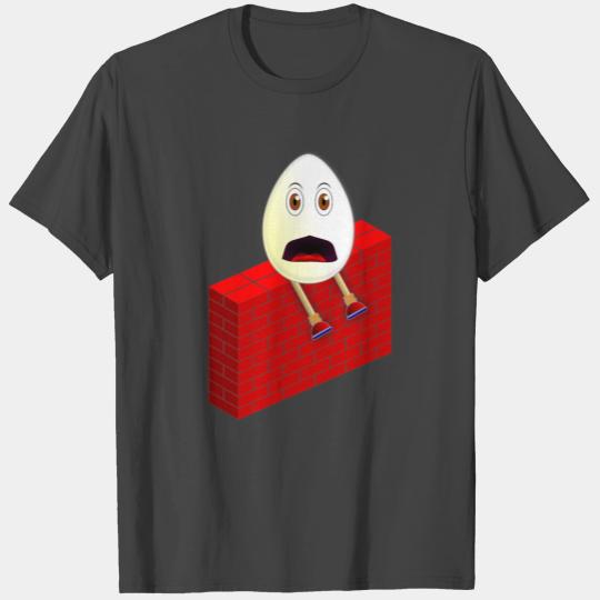 Humpty Dumpty on a Wall T Shirts